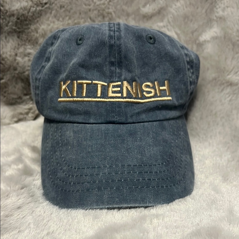Kittenish Blue Baseball Cap